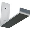 Ekena Millwork Steel Hanging Shelf Bracket, Unfinished 2"W x 8"D x 6"H BKTM02X08X06HSCRS